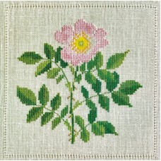 Набор для вышивания: Роза 15 x 15 см HAANDARBEJDETS FREMME 30-6724
