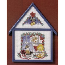 Набор для вышивания: Санта 11 x 16 см OEHLENSCHLAGER 76115