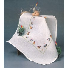 Набор для вышивания: Пасхальная курочка 80 x 80 см OEHLENSCHLAGER 67556