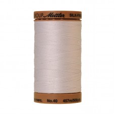 Нить для машинного квилтинга SILK-FINISH COTTON 40, 457 м 2000 White