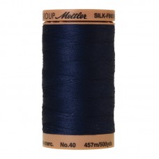 Нить для машинного квилтинга SILK-FINISH COTTON 40, 457 м 0825 Navy