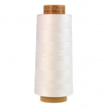 Нить для машинного квилтинга SILK-FINISH COTTON 40, 1463 м 2000 White