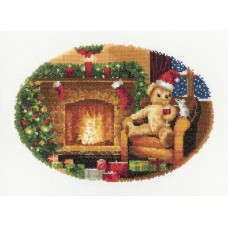 Набор для вышивания The Night Before Christmas 27 x 19,5 см HERITAGE TNB1640E