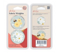 Утяжелитель портновский для фиксации выкройки и кроя ткани Маргаритки 5 см 5 мм HEMLINE ER907.2.4