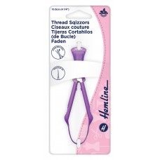Ножницы-снипперы для обрезки нитей, с защитным колпачком, 10,5 см 105 мм фиолетовый HEMLINE 375