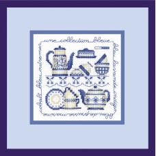Набор для вышивания:Collection Bleue (Коллекция в голубом)