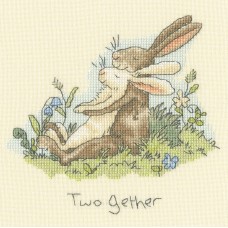 Набор для вышивания TwoGether 16 х 16 см Bothy Threads XAJ26