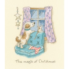 Набор для вышивания The magic of Christmas 14 х 19 см Bothy Threads XAJ17