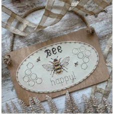 Набор для вышивания таблички Bee happy   12 х 20 мм NEOCRAFT НК-06e