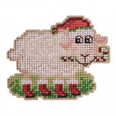Набор для вышивания Игривая овечка 7 х 6 см MILL HILL MH182331