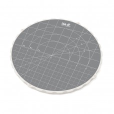 Доска вращающаяся круглая с матом Rotating Platform and Cutting Mat 27 х 7 х 27 см серый American Crafts LC. 60000776