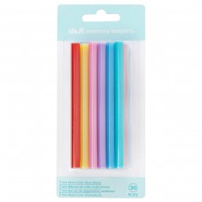 Стержни Clear Glue Sticks для клеевого пистолета, разноцветные