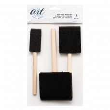 Набор кистей спонж Sponge Brush для рисования 12 х 22 см черный American Crafts LC. 34006054