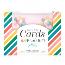 Набор заготовок открыток с конвертами Happy Cake Day 11 х 15 см American Crafts LC. 736788