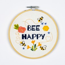 Набор для вышивания Счастливые пчелы, канва 100% хлопок 15 см DUTCH STITCH BROTHERS DSB038
