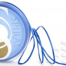 Шнур атласный SAFISA 2 мм, 25 м, цвет 13, голубой