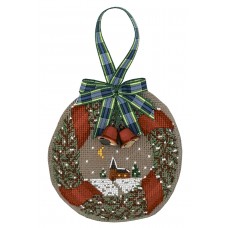 Набор для вышивания елочной игрушки Spruce Garland Christmas Baubl(Игрушка Еловая гирлянда)