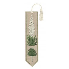 Набор для вышивания закладки Bookmark Yucca (Юкка), 20 х 4,5 см