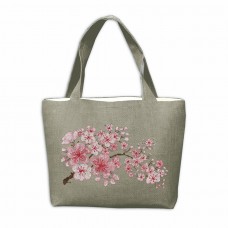 Набор для вышивания сумки Handbag Sakura Flowers (Цветы сакуры), 42 х 27 х 9 см