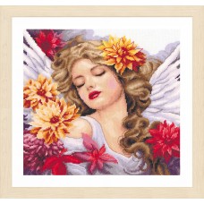 Набор для вышивания Heavens Dahliat  29 x 29 см LANARTE PN-0207172
