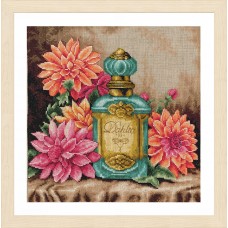 Набор для вышивания The scent of dahlia  29 x 29 см LANARTE PN-0206925