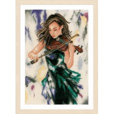Набор для вышивания Relax to the music  26 x 35 см LANARTE PN-0200913