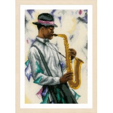 Набор для вышивания Swing to the music  26 x 35 см LANARTE PN-0202489