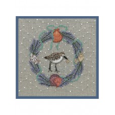 Набор для вышивания July wreath Sandpiper (Июльский венок Кулик)