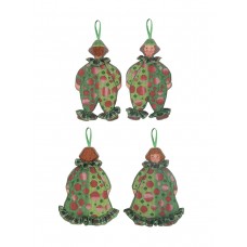 Набор для вышивания:Mister Clown in green tartan (Мистер Клоун в зеленом и тартановом)