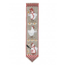 Набор для вышивания закладки Bookmark Hens (Курочки)