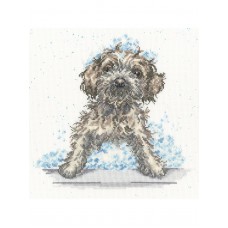 Набор для вышивания Bubbles And Barks 26 х 26 см Bothy Threads XHD130