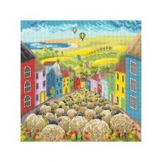 Набор для вышивания Wool Meet Again 26 х 26 см Bothy Threads XLP8