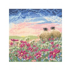 Набор для вышивания Ladybird In The Meadow 26 х 26 см Bothy Threads XLP11