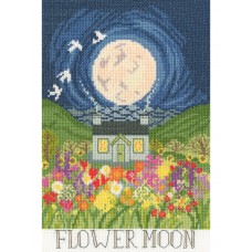 Набор для вышивания Flower Moon 18 х 27 см Bothy Threads XDD2