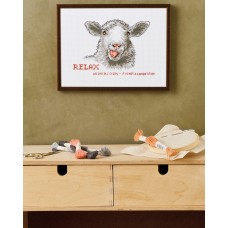 Набор для вышивания Расслабься 18 x12 см PERMIN 92-4322