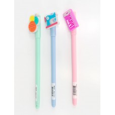 Ручки гелевые 0,5 мм, 3 швейных дизайна, цвет чернил черный 17 см мульти HEMLINE N4377/1