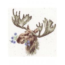 Набор для вышивания It Moose Be Love 26 x 26 см Bothy Threads XHD108