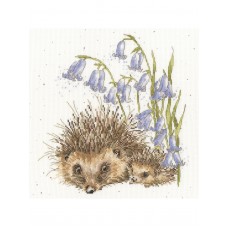 Набор для вышивания Love And Hedgehugs 26 x 26 см Bothy Threads XHD138