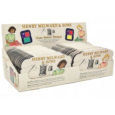 Наборы игл для шитья и рукоделия Henry Milward & Sons, 2 вида наборов с ретро дизайном HEMLINE C003.2511409