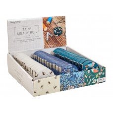 Сантиметр-рулетка, 36 шт в картонном прикассовом стенде, 3 дизайна 150 cм/60 HEMLINE MR253.DB