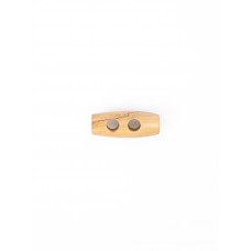 Пуговица-клевант (бочонок) CONCEPT Button of Olive Wood, размер 40, дерево, цвет натуральный 40L натуральный SANDRA 1310X-040-COL.NAT
