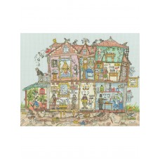 Набор для вышивания Cut Thru Who Dunnit 36 х 28 см Bothy Threads XCT45