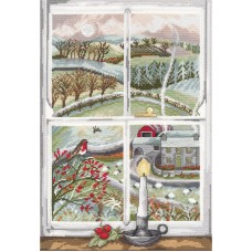 Набор для вышивания Rosehip Window 25 х 36 см Bothy Threads XDD7
