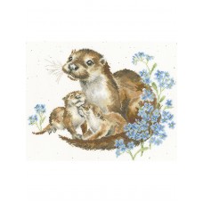 Набор для вышивания Otterly Adorable 33 х 26 см Bothy Threads XHD141