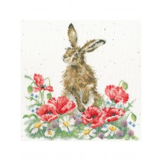 Набор для вышивания Field Of Flowers 26 х 26 см Bothy Threads XHD143