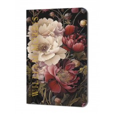 БлокнотWilliam Morris Inspiration (обложка с пионами)