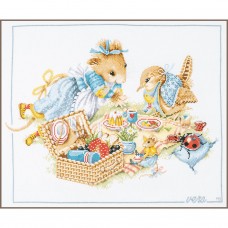 Набор для вышивания Picnic with Vera   49 х 39 см LANARTE PN-0204890