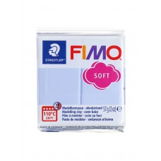 Полимерная глина FIMO Soft, уп. 57 г, цвет синяя умиротворенность 55 х 55 х 15 мм голубой FIMO 8020-T31