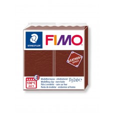 Полимерная глина FIMO Leather-Effect,уп. 57 г, цвет ореховый 55 х 55 х 15 мм ореховый FIMO 8010-779