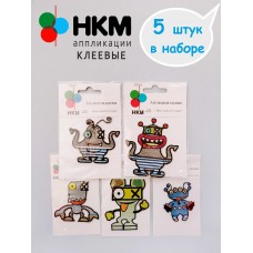 Набор термоапликаций HKM (набор из 5 штук) Абракадабрики  МАРЬЯ ИСКУСНИЦА 10.000.32